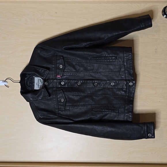 Levi's Jackets & Blazers - Levis faux leather jacket size Medium
